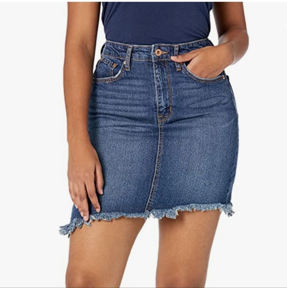 Ella Moss high waisted denim mini